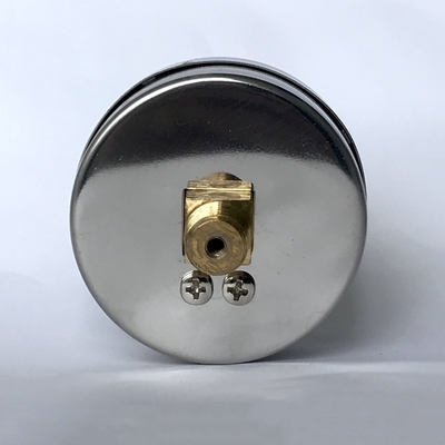 PT NPT G BSP فشار سنج فولاد ضد زنگ 63 میلی متر فشار سنج 160 Psi